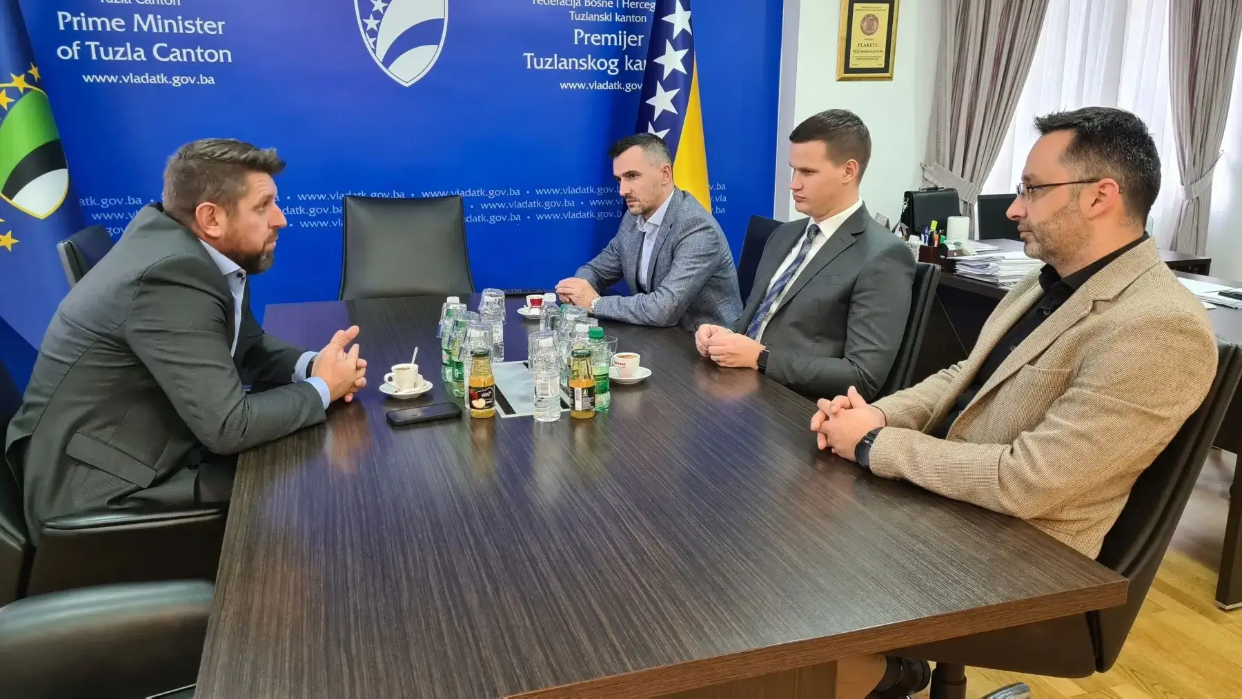 Potpredsjednik entiteta RS Duraković posjetio premijera TK Halilagića